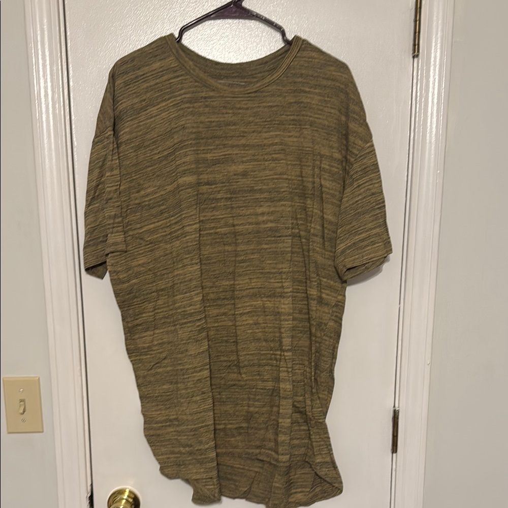 Men's Brown Striped Shirt